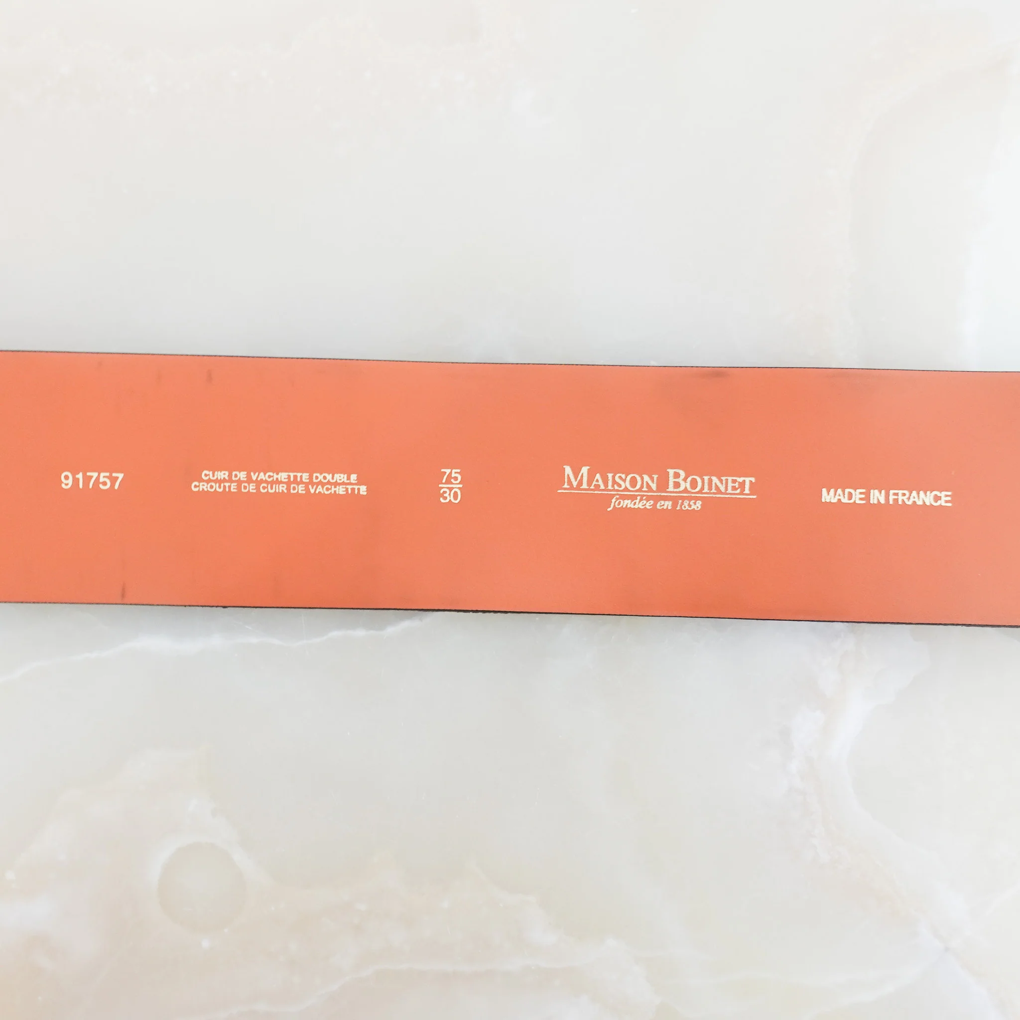 Maison Boinet Suede Belt | Authentic Preloved - Image 3